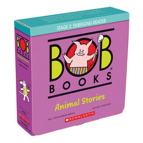 Bob Books: Animal Stories Box Set (Stage 2: Emerging Reader) - Édition anglaise