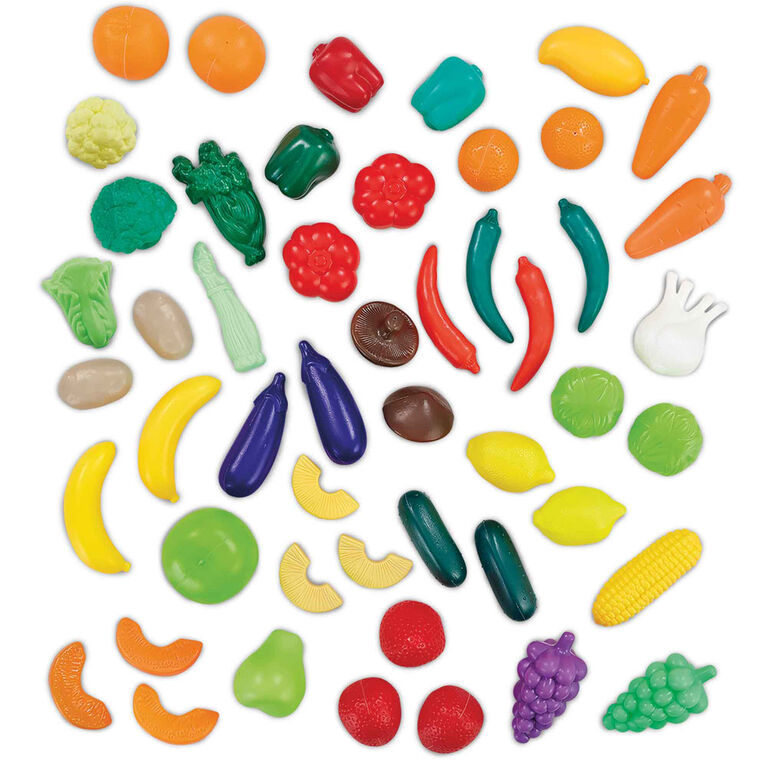 AD-EX-BUSY ME 50PC PLAY FOOD FRUIT/VEG