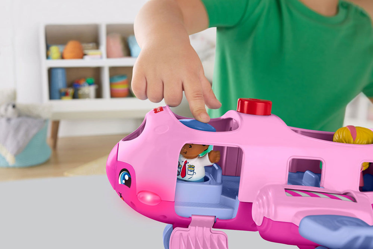 little people pink airplane