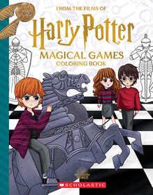 Magical Games Coloring Book (Harry Potter) - English Edition
