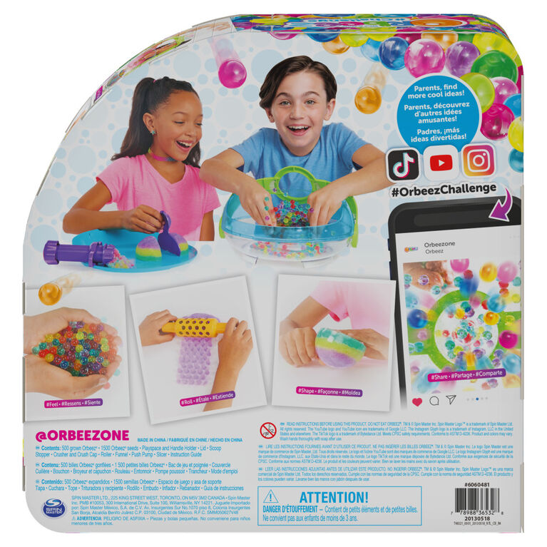 Orbeez Challenge, The One and Only, 2000 Non-Toxic Water Beads, Includes 6 Tools and Storage, Sensory Toy