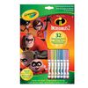 Crayola - Colouring & Activity Pad, The Incredibles 2