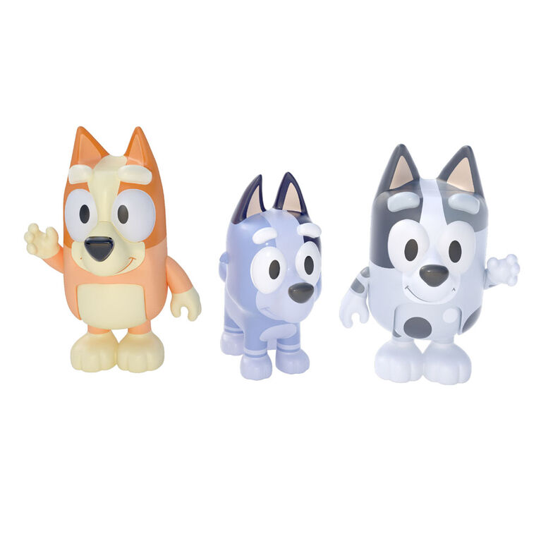Bluey Figure 2 Pack- Cousins - Bingo Muffin Socks