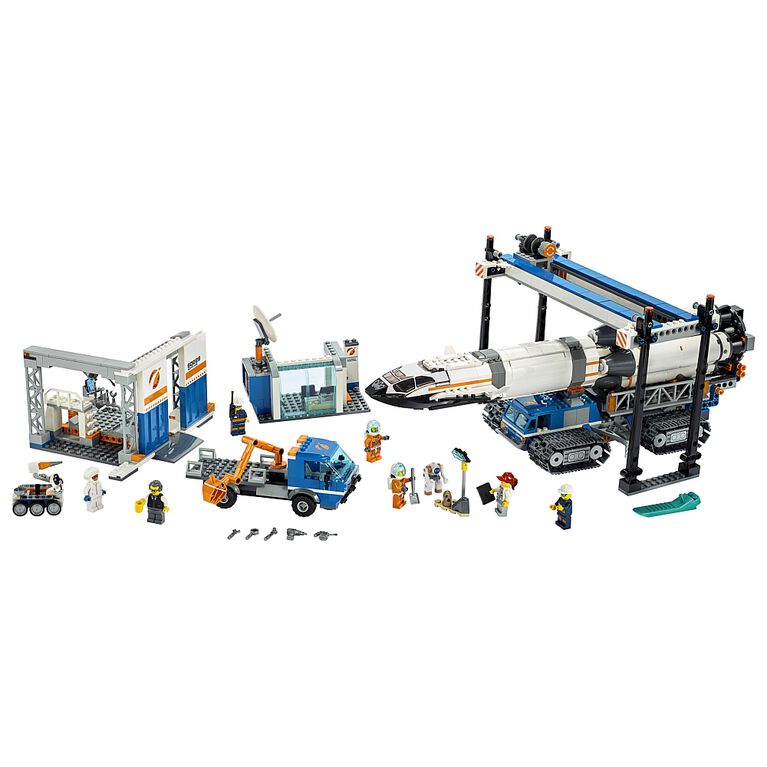 LEGO City Space Port Le transport de la fusée 60229 (1054 pièces)