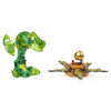 Bakugan Geogan Brawler 5-Pack, Exclusive Viperagon and Sluggler Geogan and 3 Bakugan Collectible Action Figures