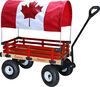 Millside Canadian Flag Canopy For 16" X 34" Wagon