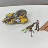 Star Wars Mission Fleet Stellar Class Anakin Skywalker Jedi Starfighter 2.5-Inch-Scale Figure and Vehicle
