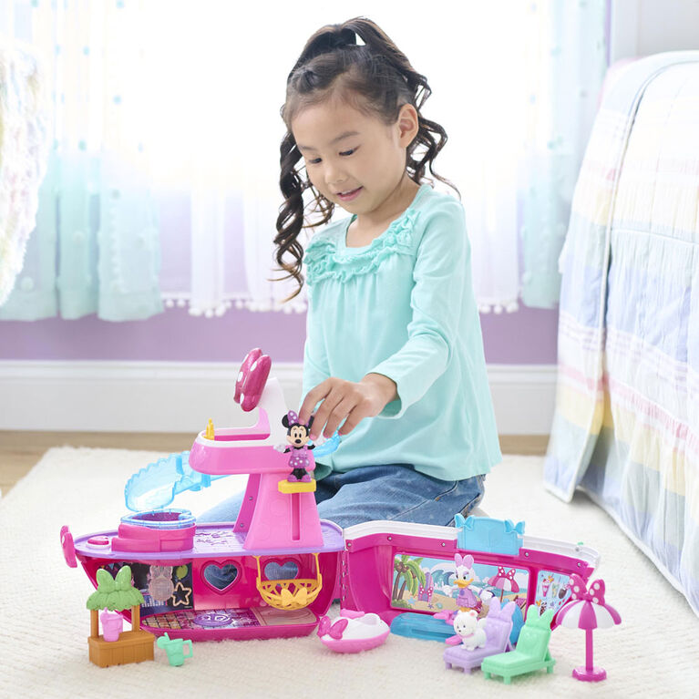 Disney Junior Minnie Mouse Bowdazzling Yacht Playset