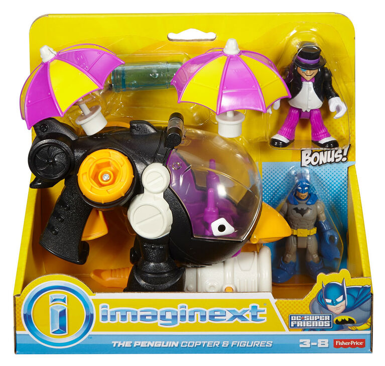 Fisher-Price Imaginext DC Super Friends Penguin Copter