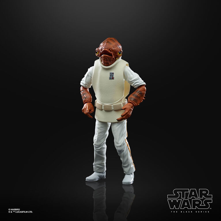Star Wars The Black Series Admiral Ackbar Toy 6-Inch-Scale Star Wars: Return of the Jedi Collectible Action Figure