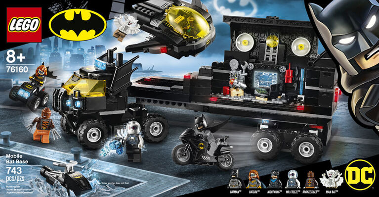 LEGO Super Heroes La base mobile de Batman 76160 (743 pièces)