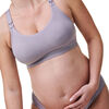 Bravado! Designs Tranquil Maternity & Nursing Low Impact Sports Bra, Grey Orchid, Medium