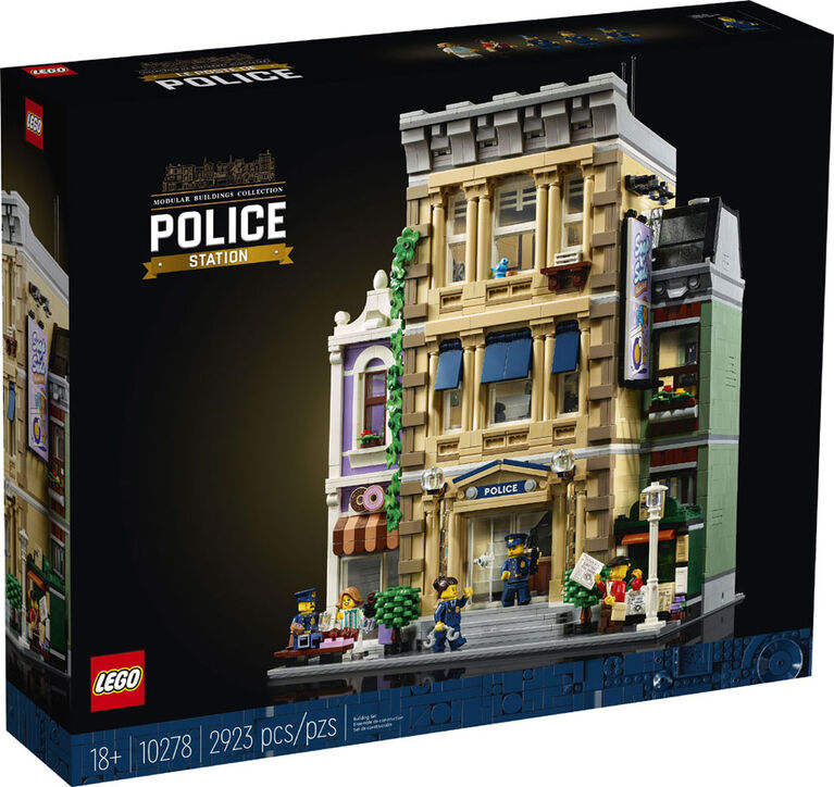 LEGO Le poste de police 10278 (2923 pièces)