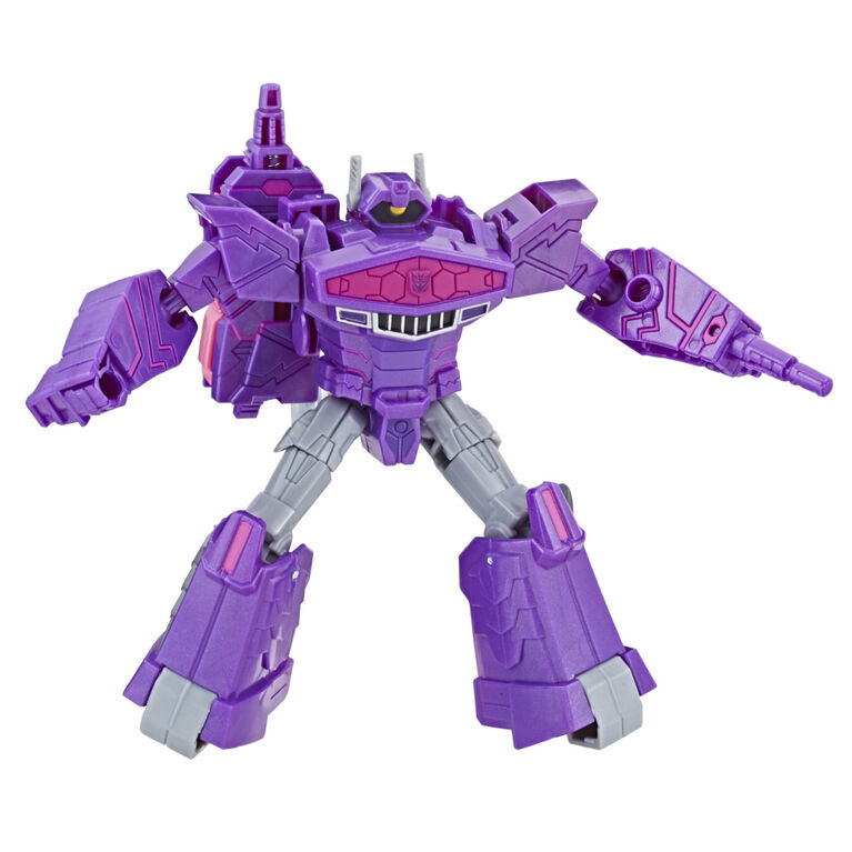 Transformers Cyberverse - Decepticon Shockwave de classe guerrier