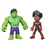 Spidey and His Amazing Friends Hero Miles Morales: Spider-Man and Hulk