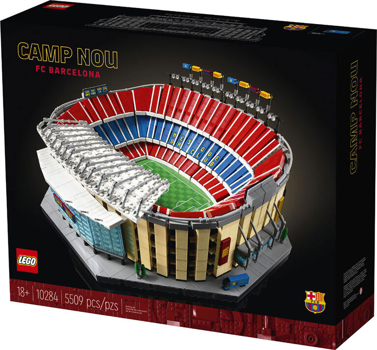 LEGO Camp Nou - FC Barcelone 10284 Ensemble de construction (5 509