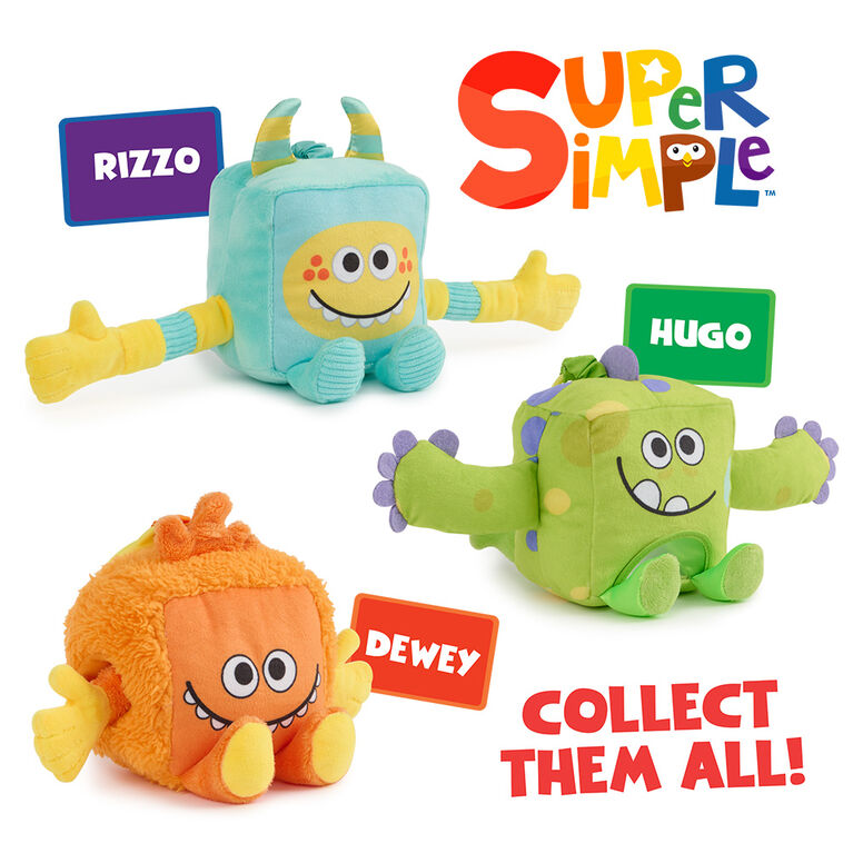 Cube en peluche sensoriel - Hugo