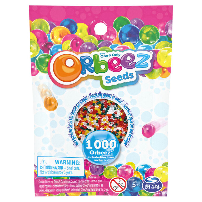 Orbeez, Spa Color Seed Pack with 1,000 Orbeez Seeds to Grow