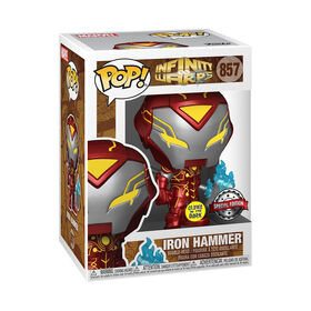 Figurine en Vinyle Iron Hammer par Funko POP! Marvel: Infinity Warps - Notre exclusivité