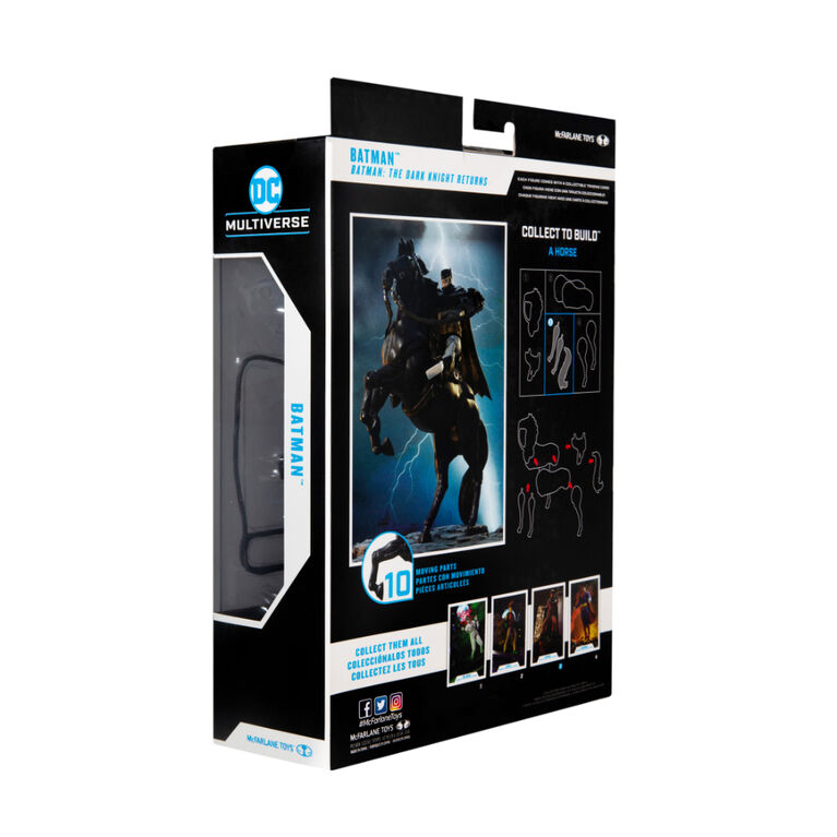 DC Multiverse: DC Comics Dark Knight Returns - Batman Figurine with Build-A Batman Horse piece