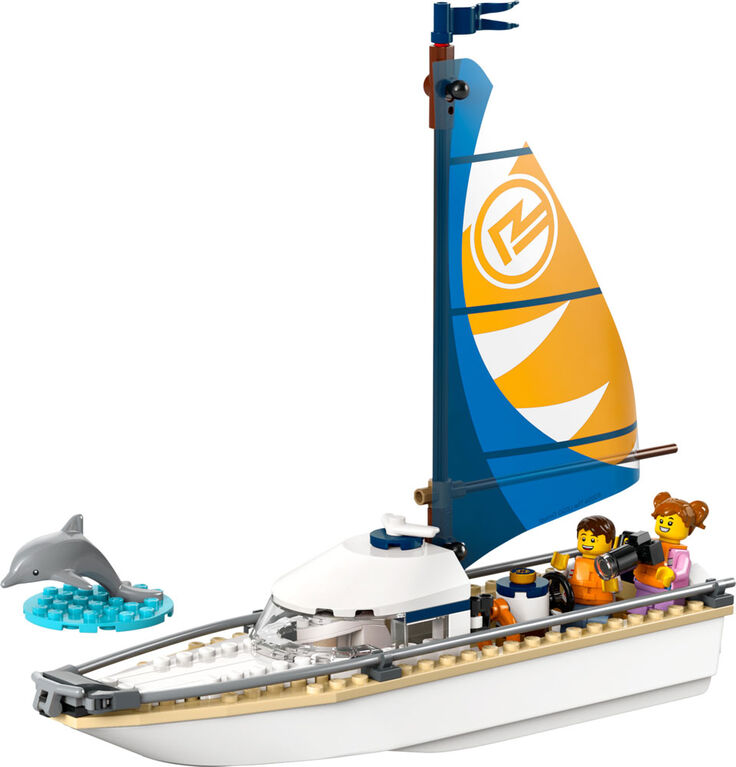 LEGO City Sailboat Building Set for Kids 60438