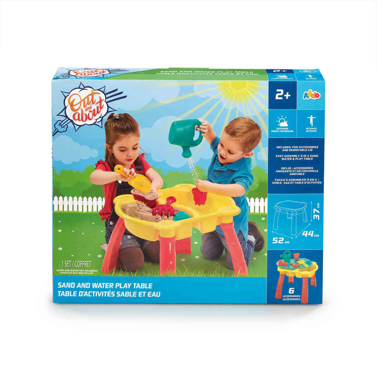 Out and About Sand and Water Play Table - R Exclusive