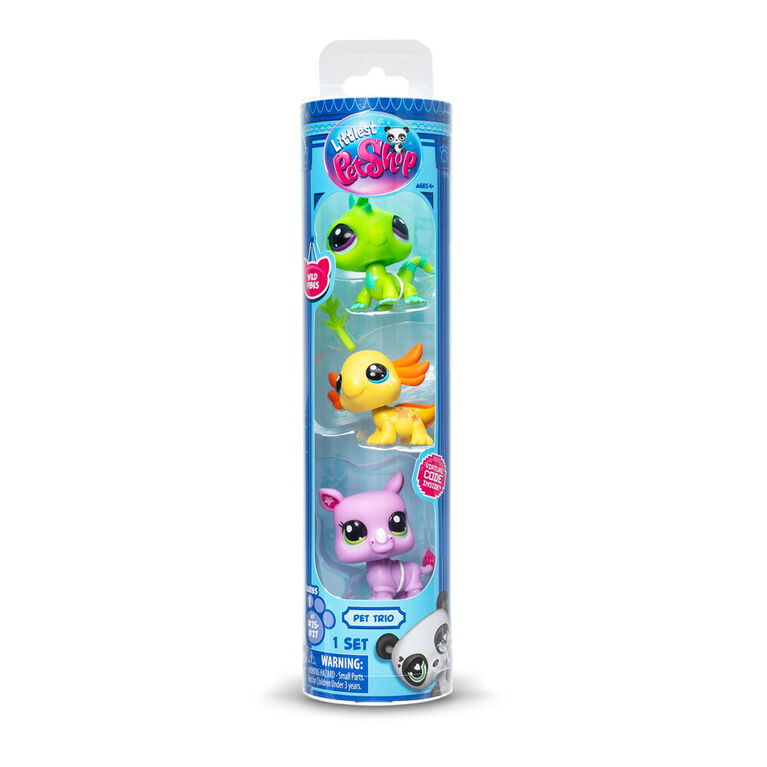 Littlest Pet Shop - 3Pk Tube - Pet Trio Wild Vibes