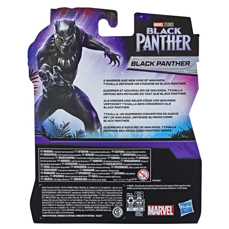 Marvel Black Panther Marvel Studios Legacy Collection Black Panther Toy 6-Inch-Scale Figure