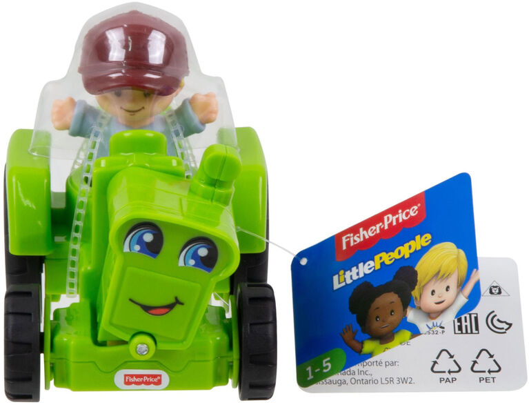 Fisher -Price Little People Helpful Harvester Tractor