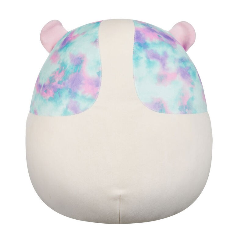 Squishmallows 12" Plush - Rhys the Guinea Pig with Multicolored Eyepatches