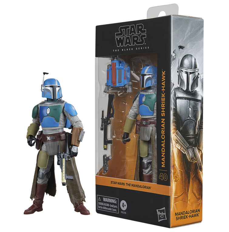 Star Wars The Black Series Mandalorian Shriek-Hawk, Star Wars: The Mandalorian Collectible 6 Inch Action Figure