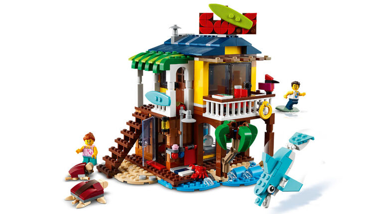 LEGO Creator La maison sur la plage du surfeur 31118 (564 pièces)