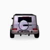 KIDSVIP Voiture 2 places à enfourcher Mercedes G Series 24V 4x4 Kids sous licence officielle avec roues en caoutchouc, musique, RC - gris mat