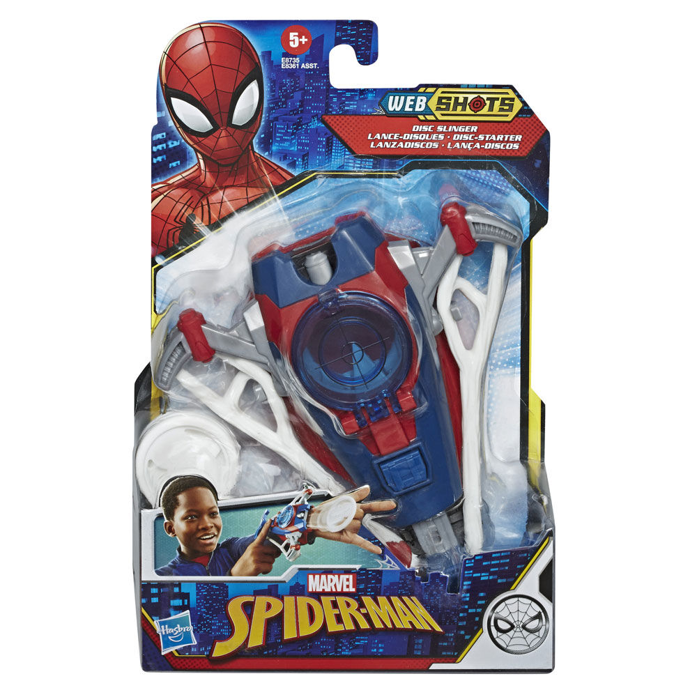 spiderman web slinging action figure