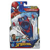 Marvel Spider-Man Web Shots Gear blaster jouet Lance-disques, inclut 3 projectiles arachnéens