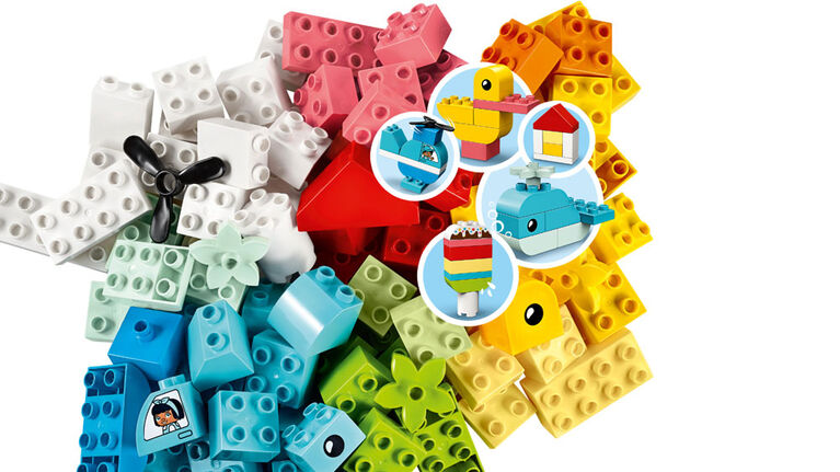 LEGO DUPLO Classic La boîte coeur 10909 (80 pièces)
