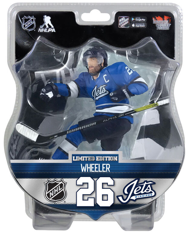 Blake Wheelers Jets de Winnipeg LNH Figurine 6".