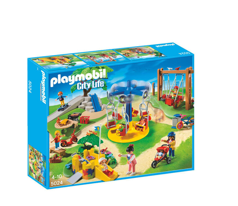 Parc pour enfants avec jeux Playmobil 5024 - Playmobil