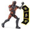 DC Comics, Figurine articulée Deathstroke de 10 cm avec 3 accessoires mystère