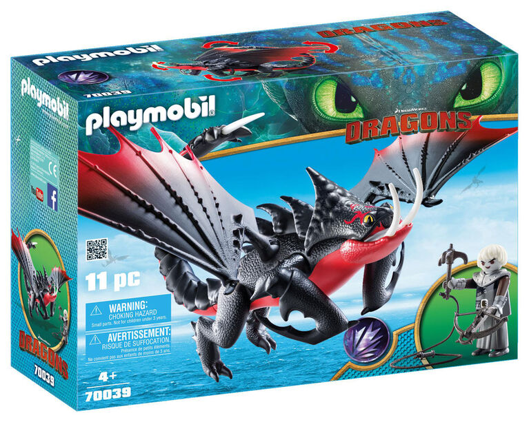 Playmobil How To Train Your Dragon Deathgripper With Grimmel Toys R Us Canada