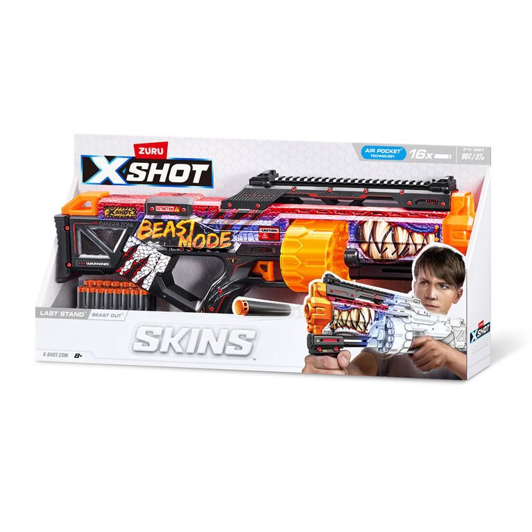 XSHOT Skins Last Stand Dart Blaster (16 Darts) by ZURU