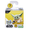 Star Wars The Bounty Collection Series 7, Grogu Mini Action Figure, Lightsaber Inspection Pose, 2.25 Inch-Scale