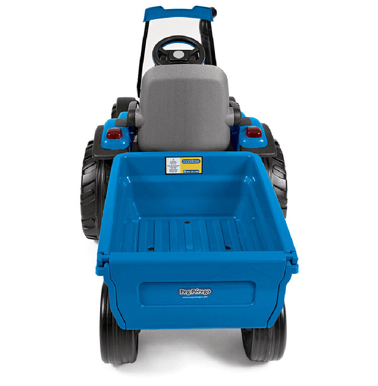 Peg-Perego New Holland T8 Tractor with Trailer.