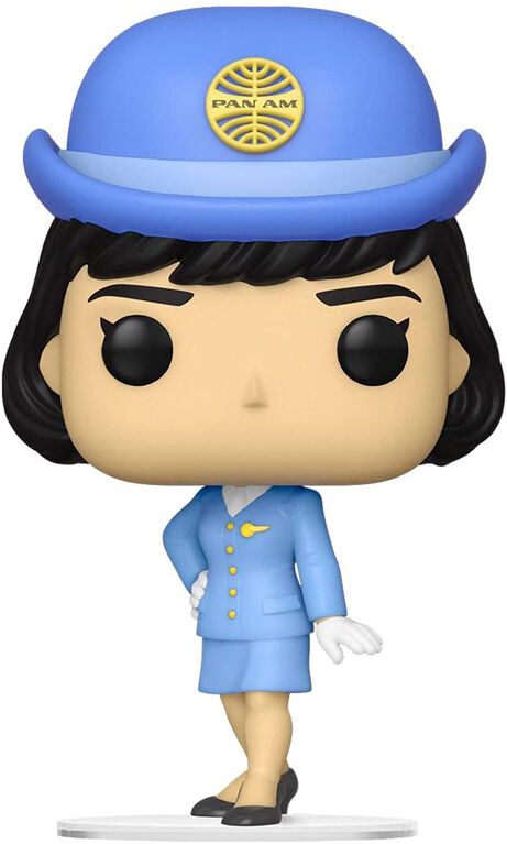 Figurine en Vinyle H&ocirc;tesse de l'air Pan Am sans sac par Funko POP! Pan Am: Ad Icons