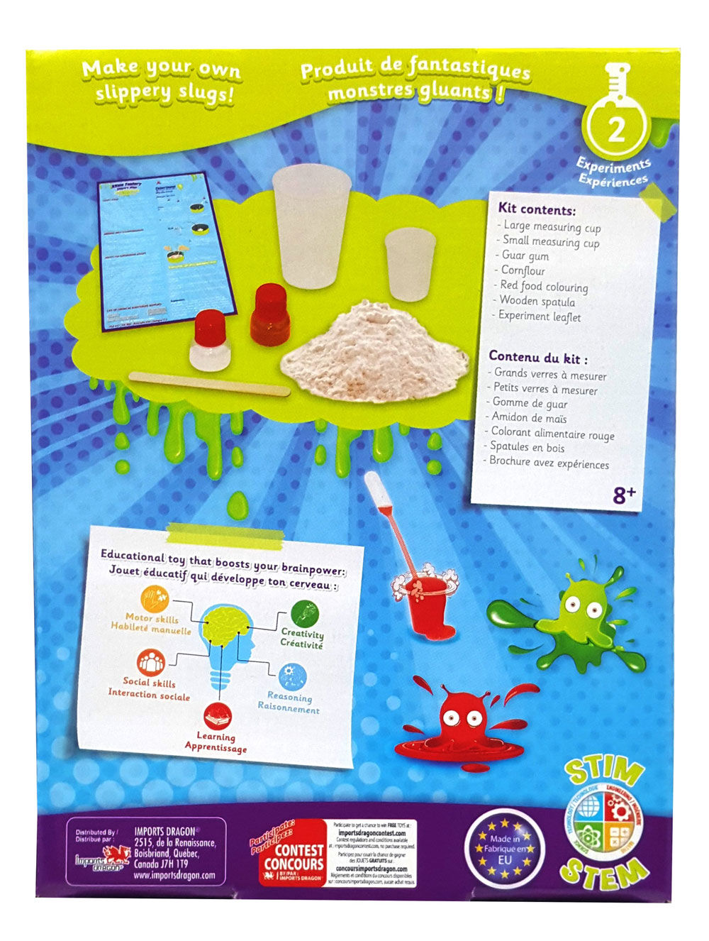 Science4you Mini Kit Slime Factory Slipper Slugs Toys R Us Canada
