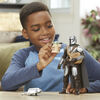 Star Wars Galactic Action The Mandalorian &amp,Grogu, figurines électroniques interactives de 30 cm