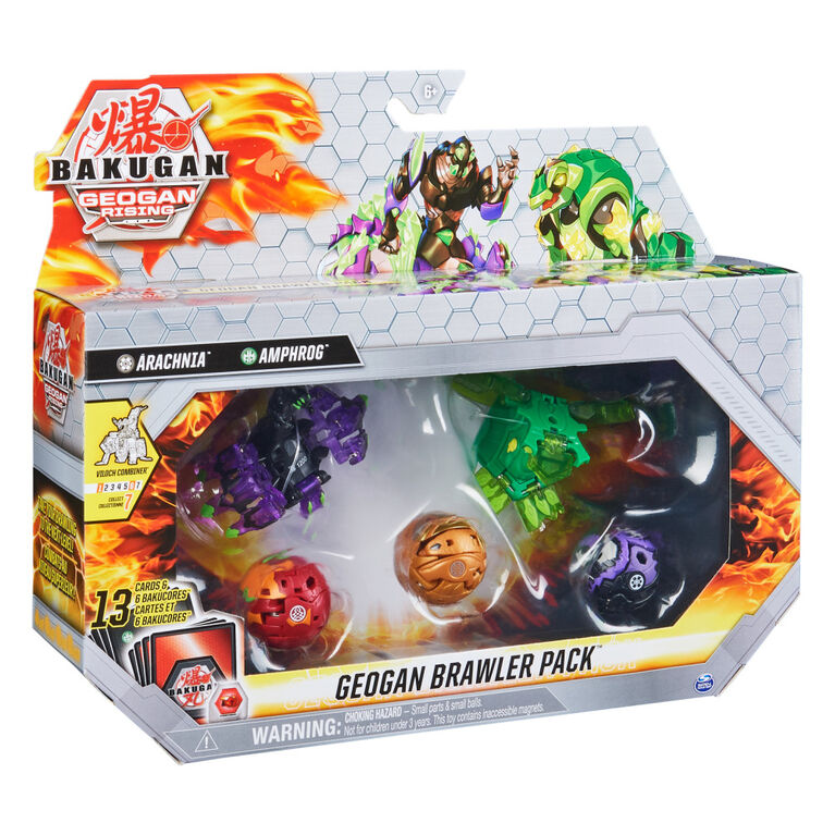 Bakugan battle pack Geogan Face Off 1 Arène Combat 4 Boules 20135990