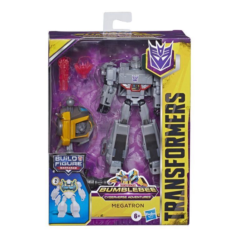 Transformers, figurine Megatron Cyberverse de classe Deluxe