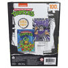 TMNT, 100-Piece Double Sided Jigsaw Puzzle 2-in-1 Ninja Turtles Heroes and Villians Kids Puzzles
