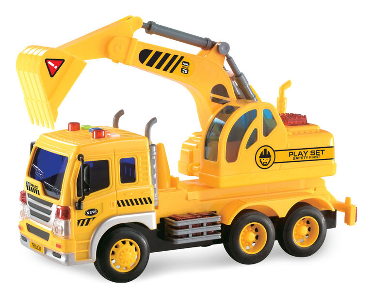 Dragon Wheels - City Service: Construction Truck: Excavation Truck.